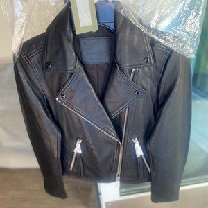 ALL SAINTS - Dalby Biker Leather Jacket